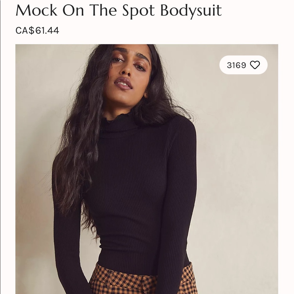 Mock On The Spot bodysuit